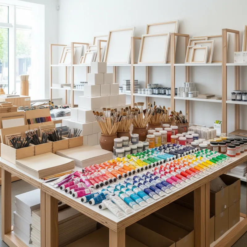 Boutique beaux arts : choisir son magasin de matériel artistique