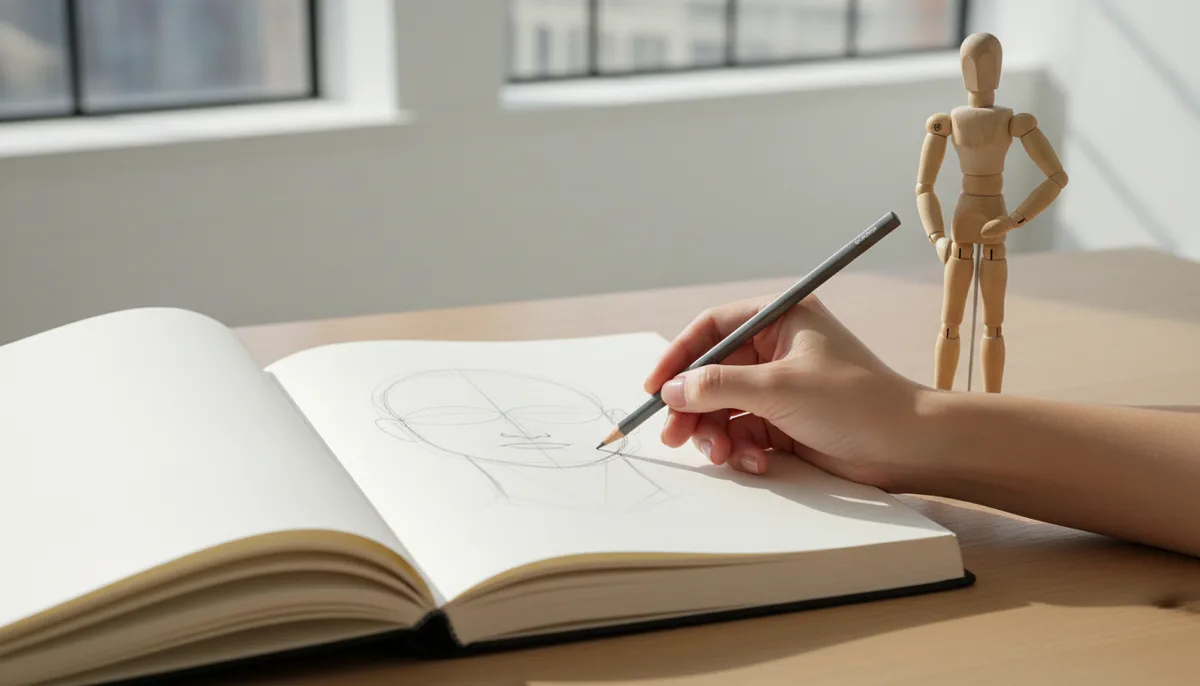 Cours de dessin pour débutant : méthode et exercices pour progresser