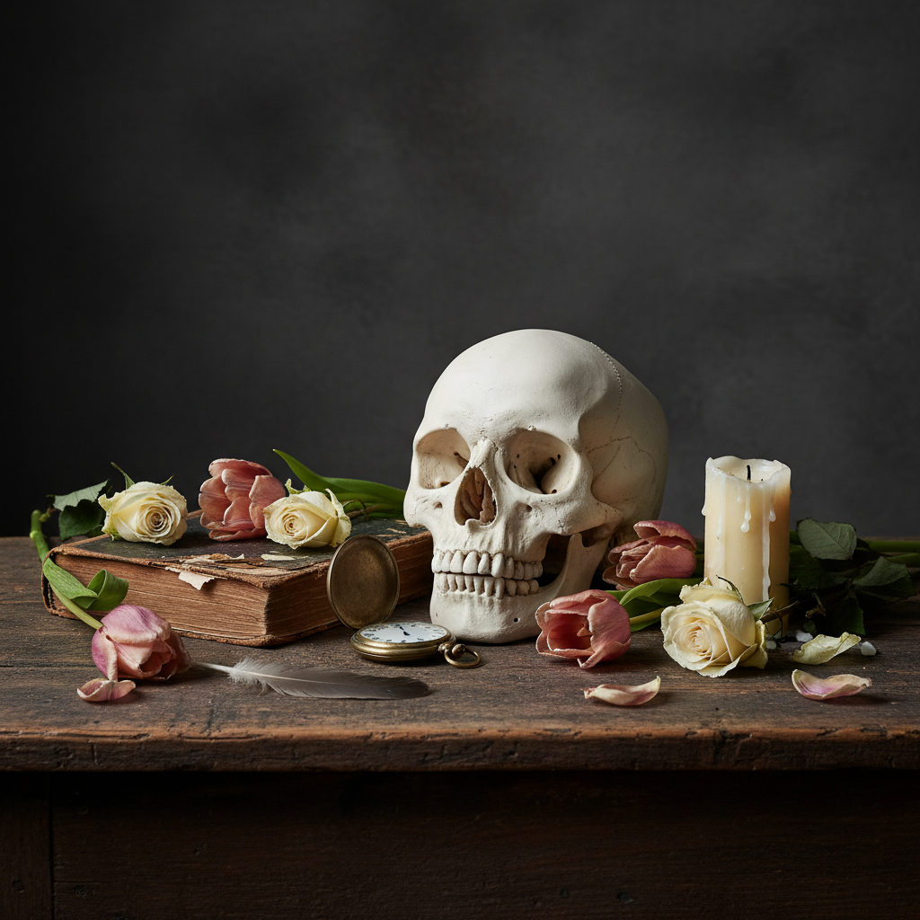 Décoder les vanités : symboles cachés dans la nature morte