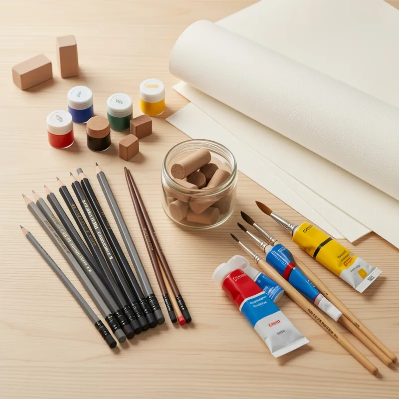 Fourniture d'art : matériel essentiel, prix et où acheter en 2026