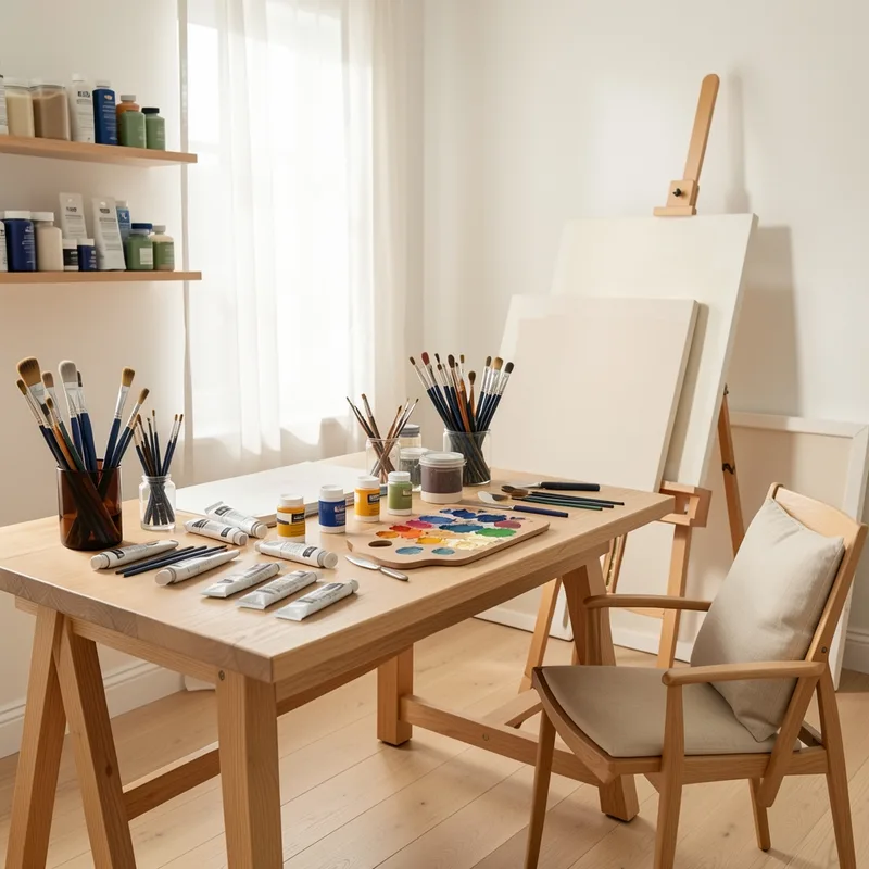 Matériel beaux-arts : guide complet pour équiper son atelier en 2026